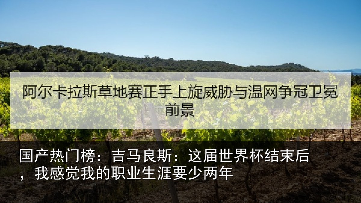 国产热门榜：吉马良斯：这届世界杯结束后，我感觉我的职业生涯要少两年